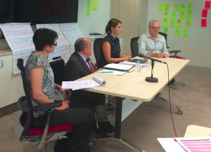 Closing stages of the NDIS Citizens' Jury held recently in Sydney.